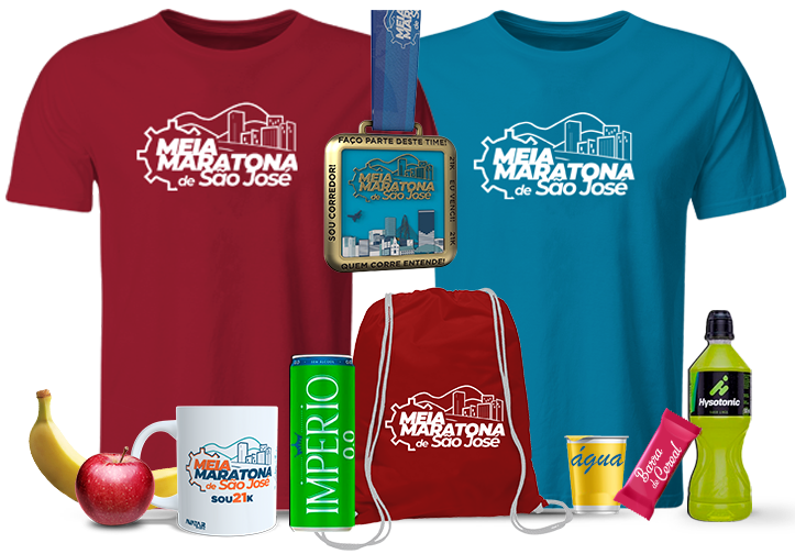 Kit Meia Maratona de São José 2026